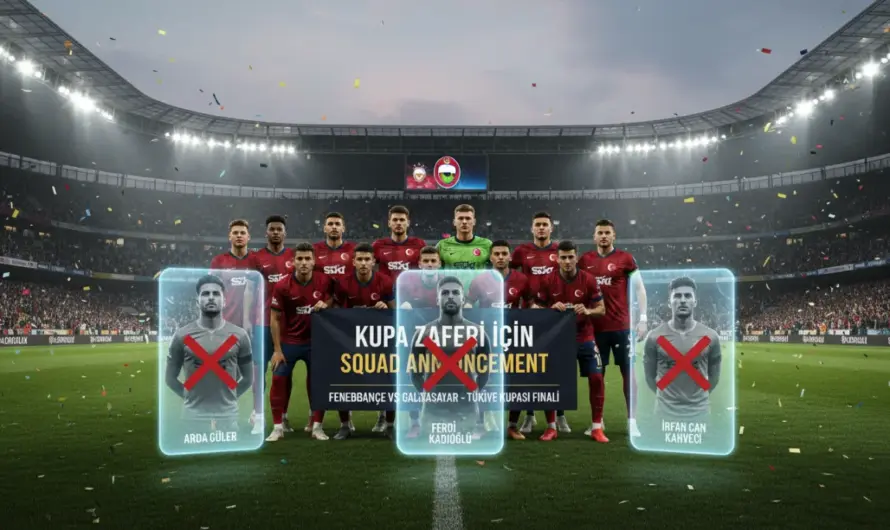 Kupa Randevusunda Kadro Krizi: Fenerbahçe Konya’ya Eksik Gidiyor