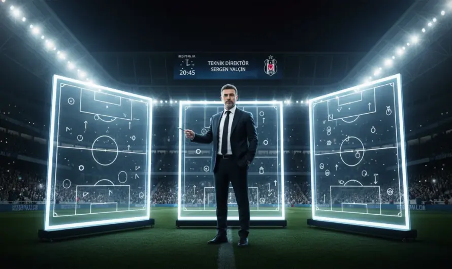 Beşiktaş’ta Sergen Yalçın Dönemi: İstifa Yok, Plan Çok