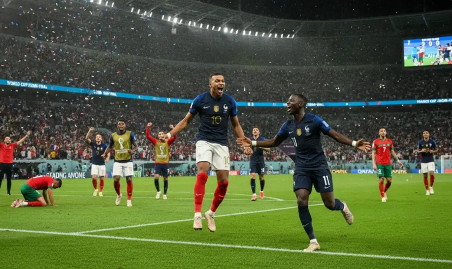 Fransa Yarı Finalde: Mbappe ve Dembele’nin Şutları Fas’ı Eledi