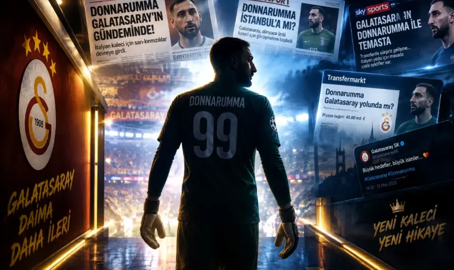 Galatasaray’ın Kalesine Dünya Yıldızı: Donnarumma İddiası ve Detaylar