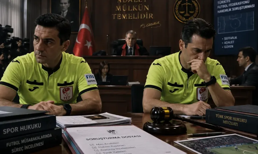 Türk Futbolunda Hakem Dosyası: Yasin Kol ve Erel İçin Tutuklama İstemi